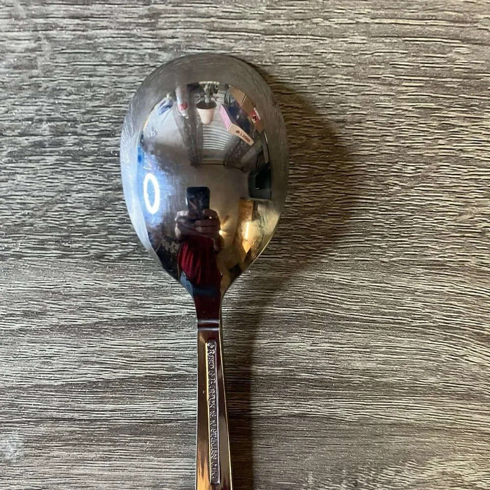 Reed & Barton HARVEST BOUQUET Stainless 18/10 Silverware Soup Spoon Replacement